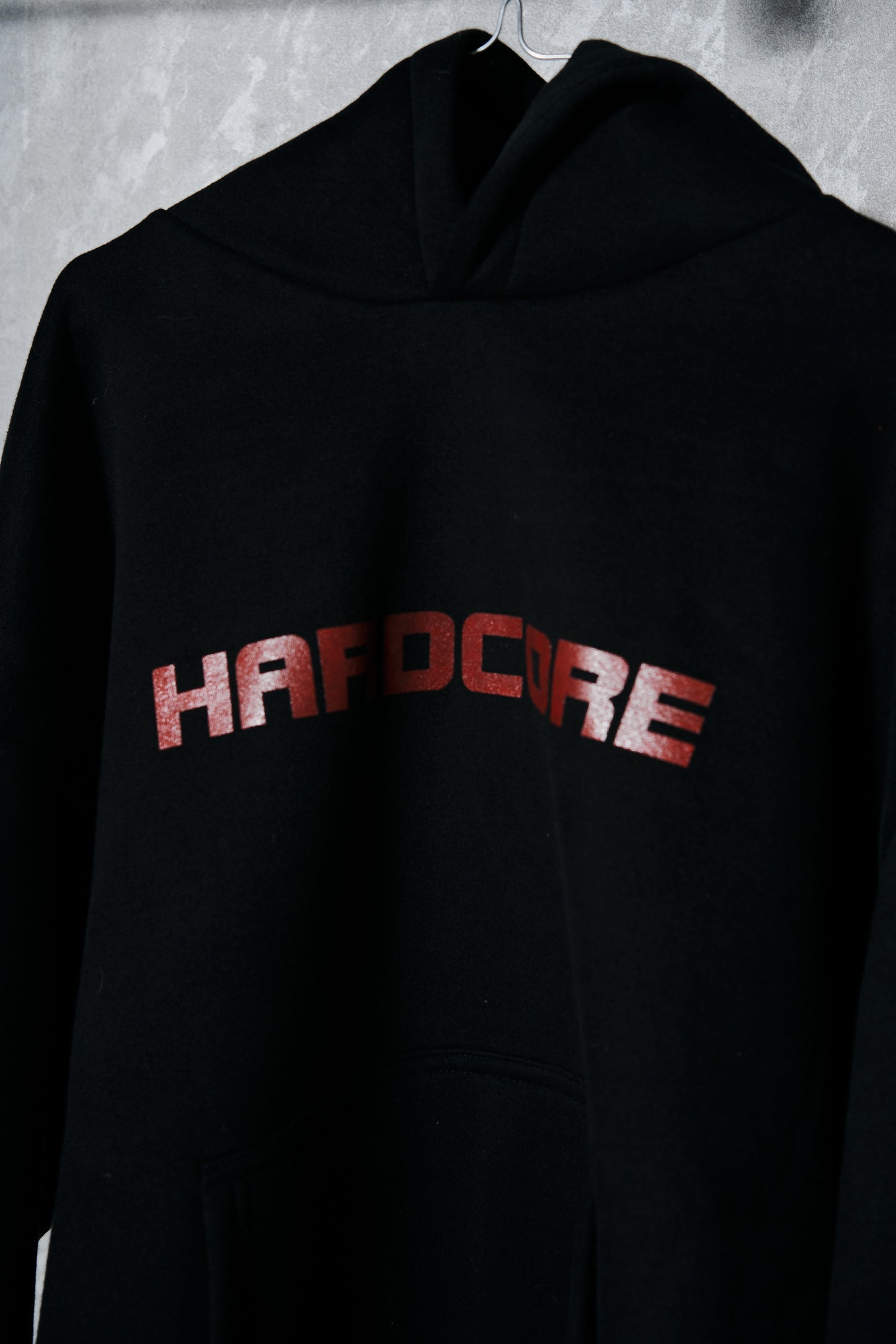 HARDCORE - HOODIE - BLACK | UNISEX#2939