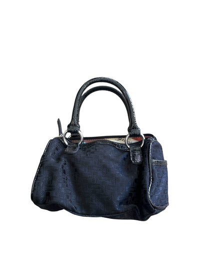 Guess Monogram Mini Handbag with Stud Detail #12424