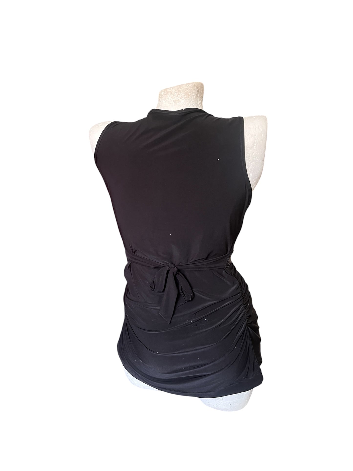 Black Evening Top #12616