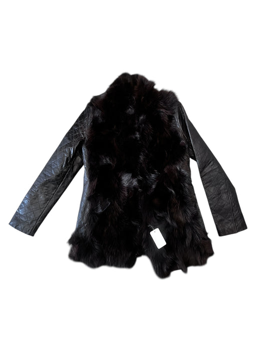 Fur Leather Jacket #10390