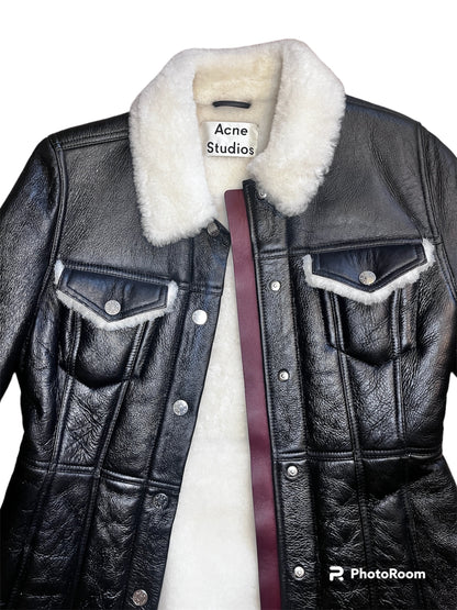 Acne Studios Shearling Coat S #1642