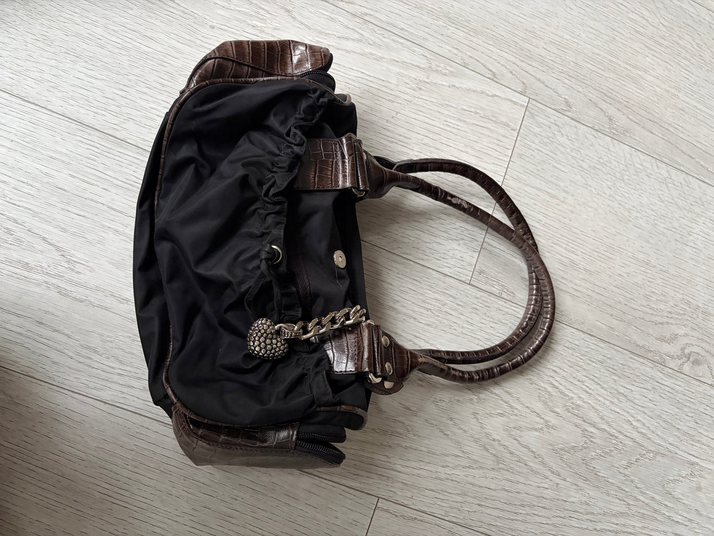 OLPAN Ruffled Nylon Bowling Bag #13182
