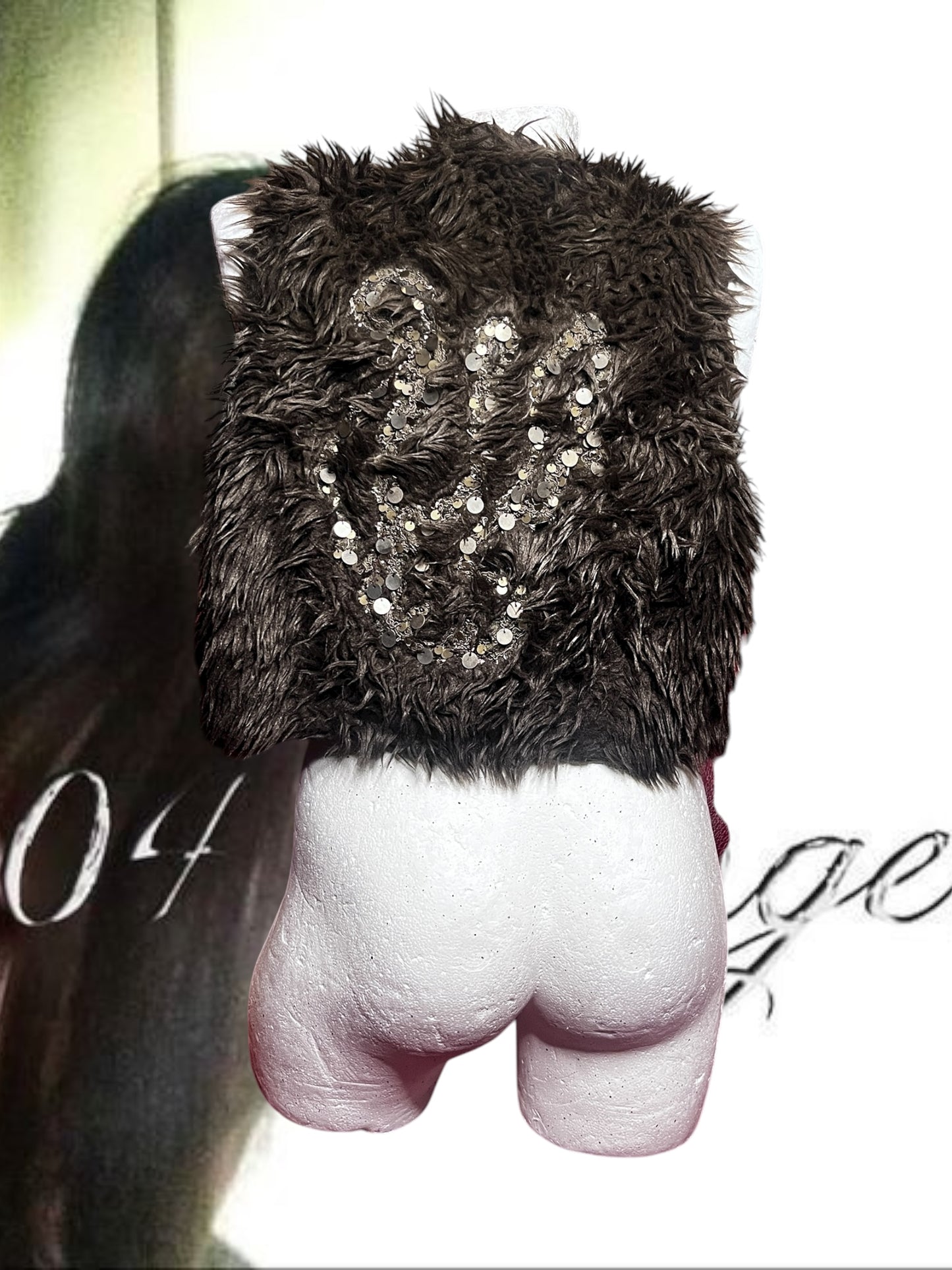 Faux Fur Vest #10465