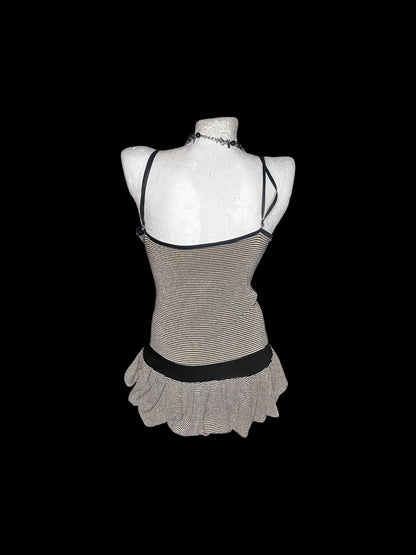 dark schoolgirl energy dress #9752