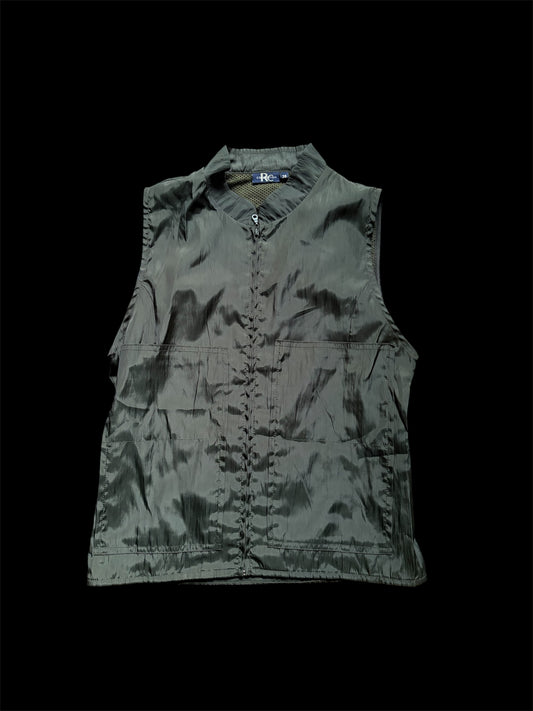 RC Collection Olive Green Zip-Up Utility Vest #13557