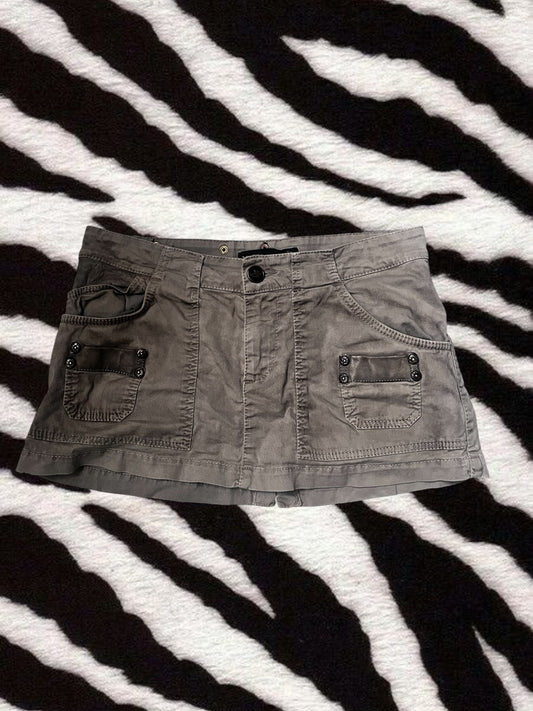 X Stone denim skirt #8912