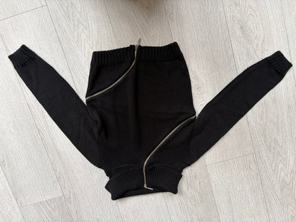 Zip Merino Wool Sweater #13173