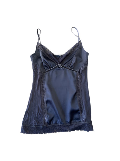 Silk Lace Trim Camisole #12445