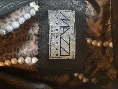 Mazzi Italian Leather Utility Jacket #13387