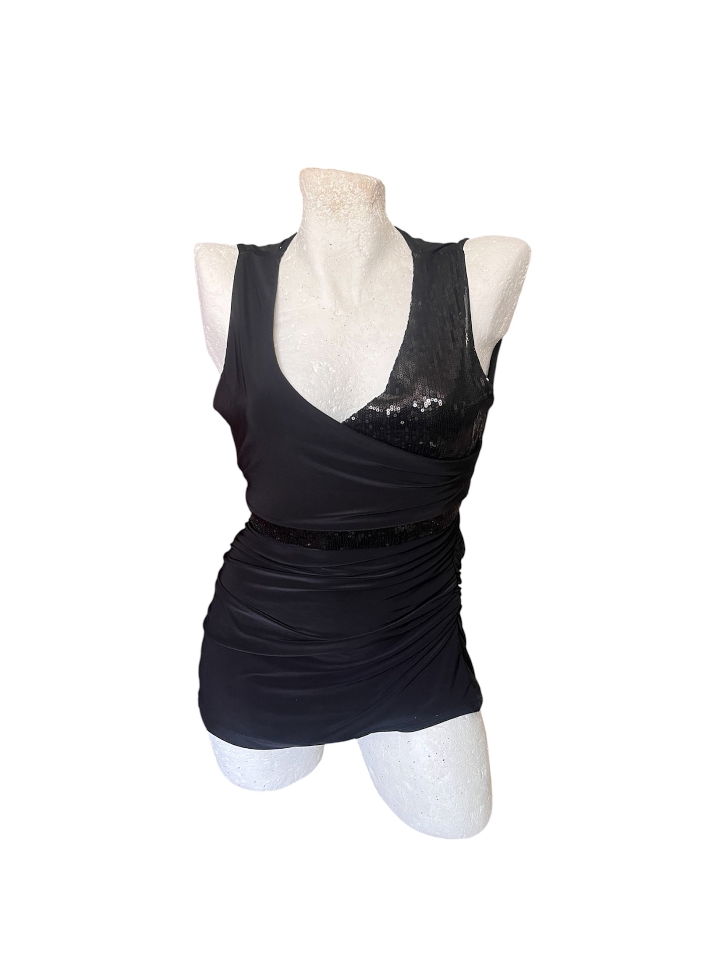 Black Evening Top #12616