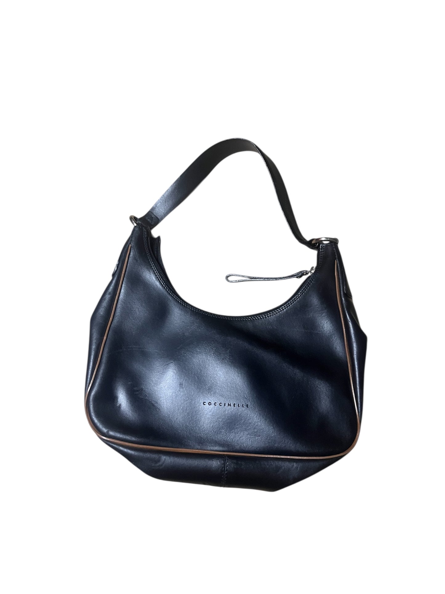 Coccinelle Black Leather Shoulder Bag #12003