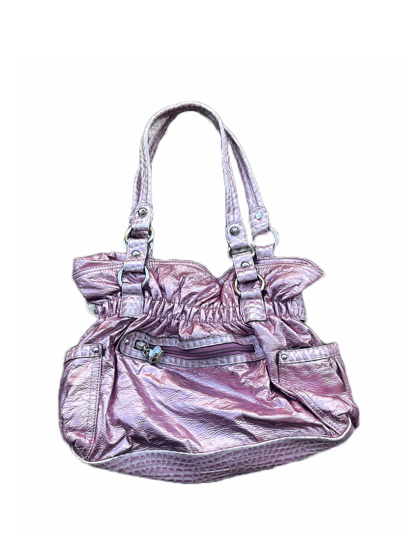 2000s Vinyl Pink Kathy Handbag #4662