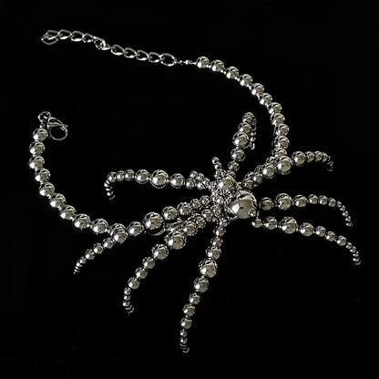 Cyber-spider handmade choker 666999 #2983