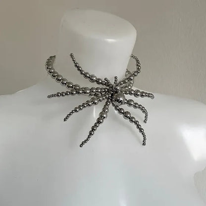 Cyber-spider handmade choker 666999 #2983