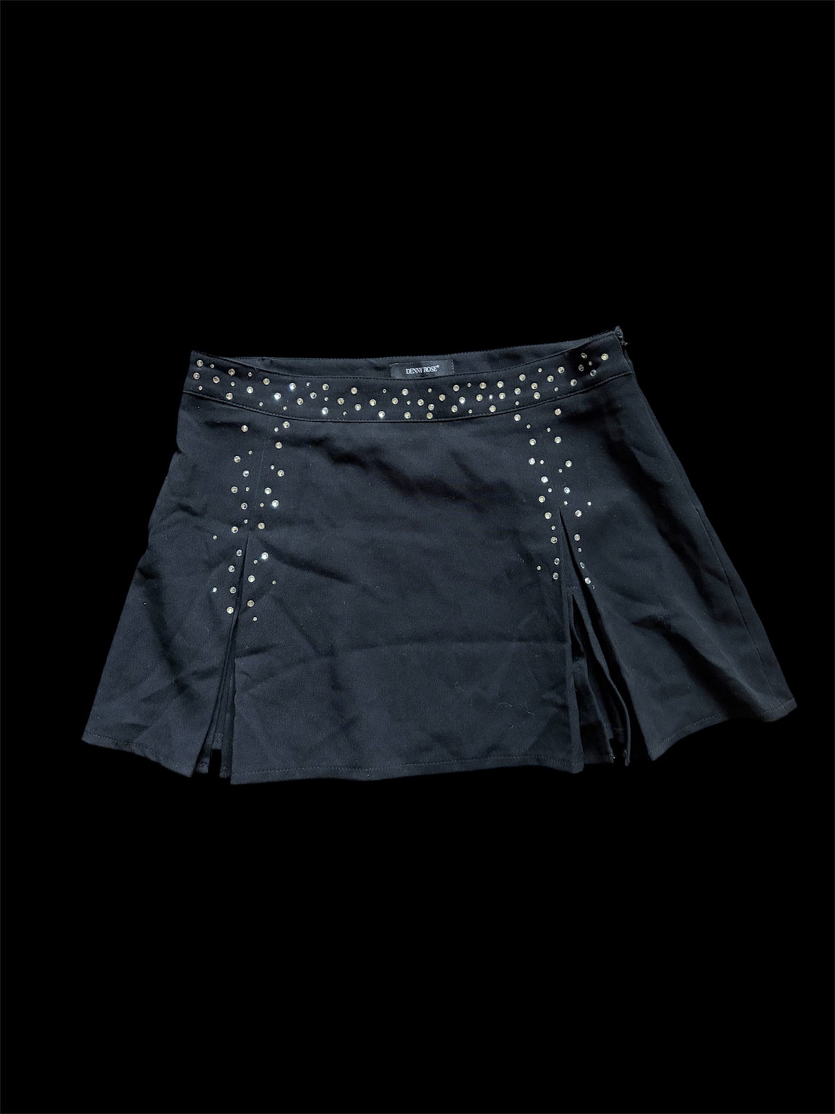 Denny Rose Black Mini Skirt #13554