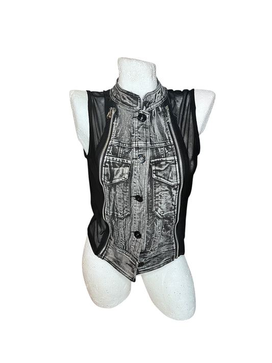 2000s Mesh Biker Vest #8507