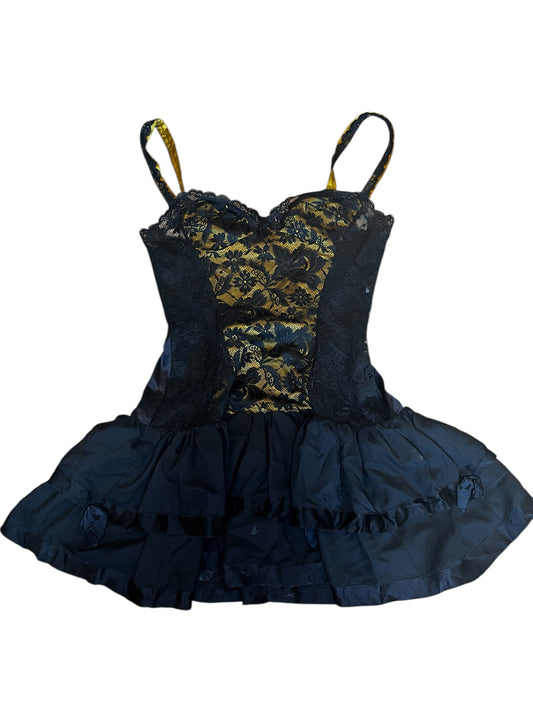 Vintage Corset Dress #8515