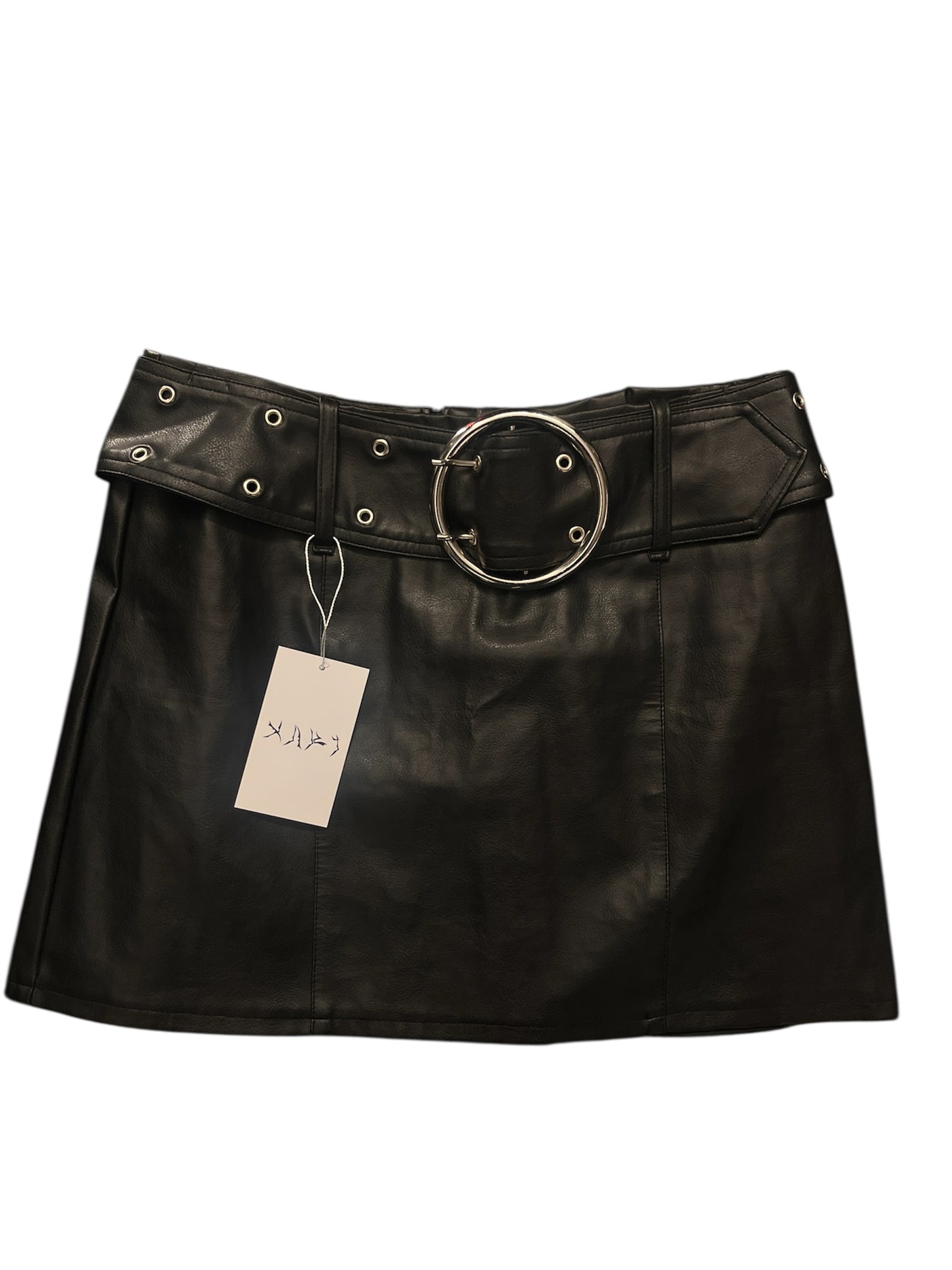 PU Leather skirt #11215