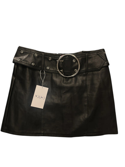 PU Leather skirt #11215