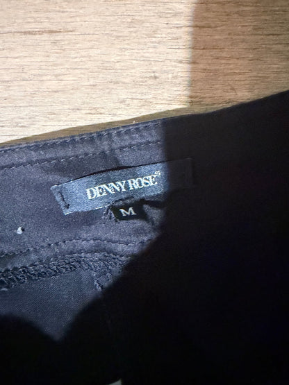 Denny Rose Black Utility Trousers #13779