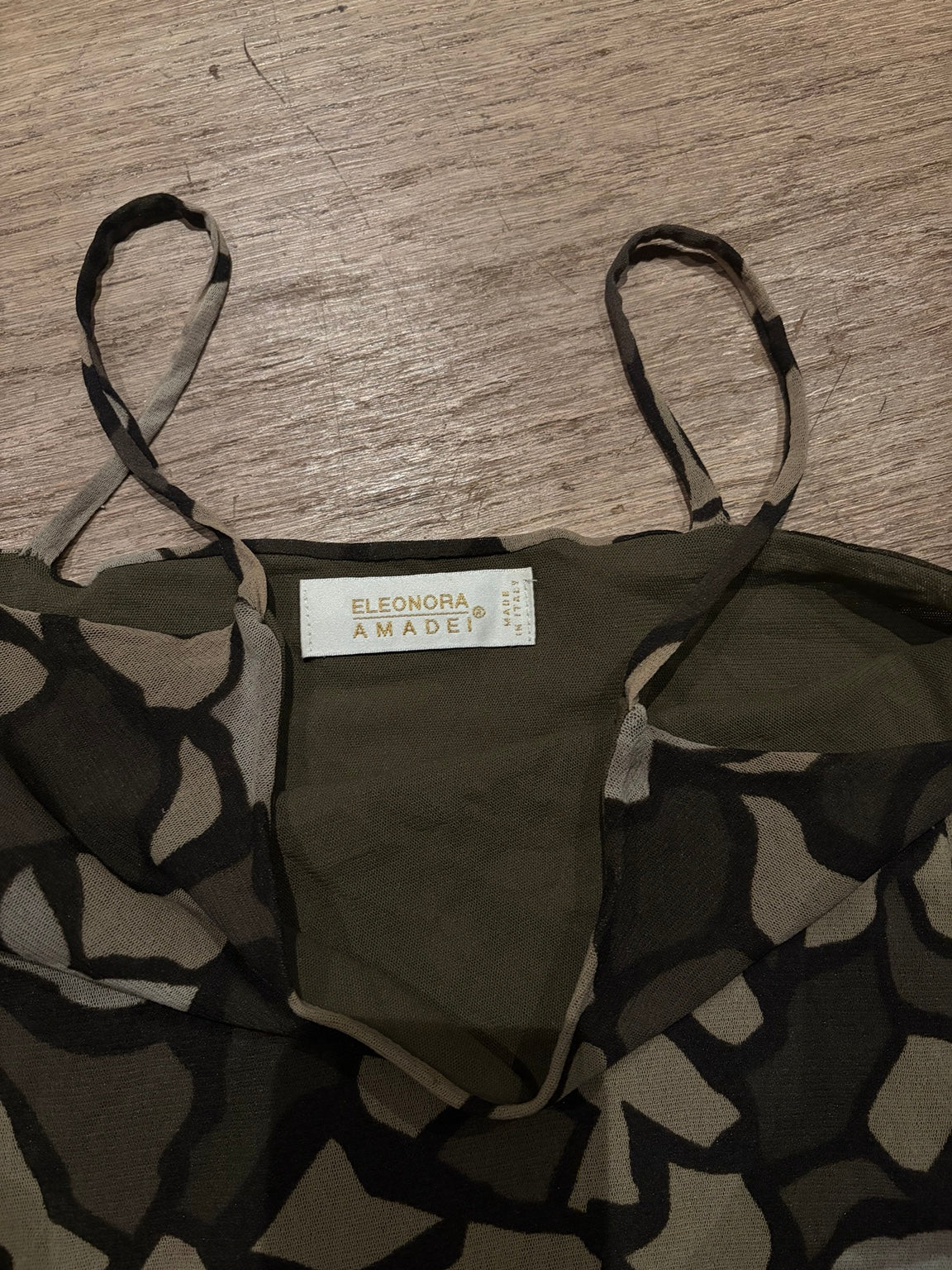 Eleonora Amadei Made in Italy label
