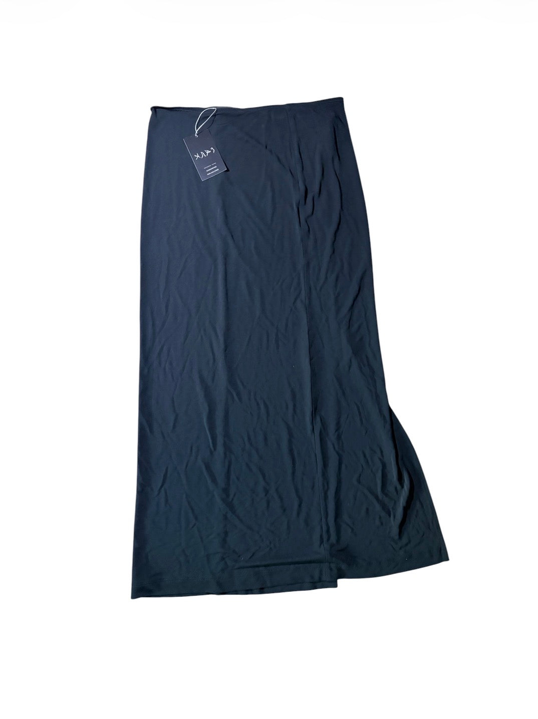 John Richmond black maxi skirt