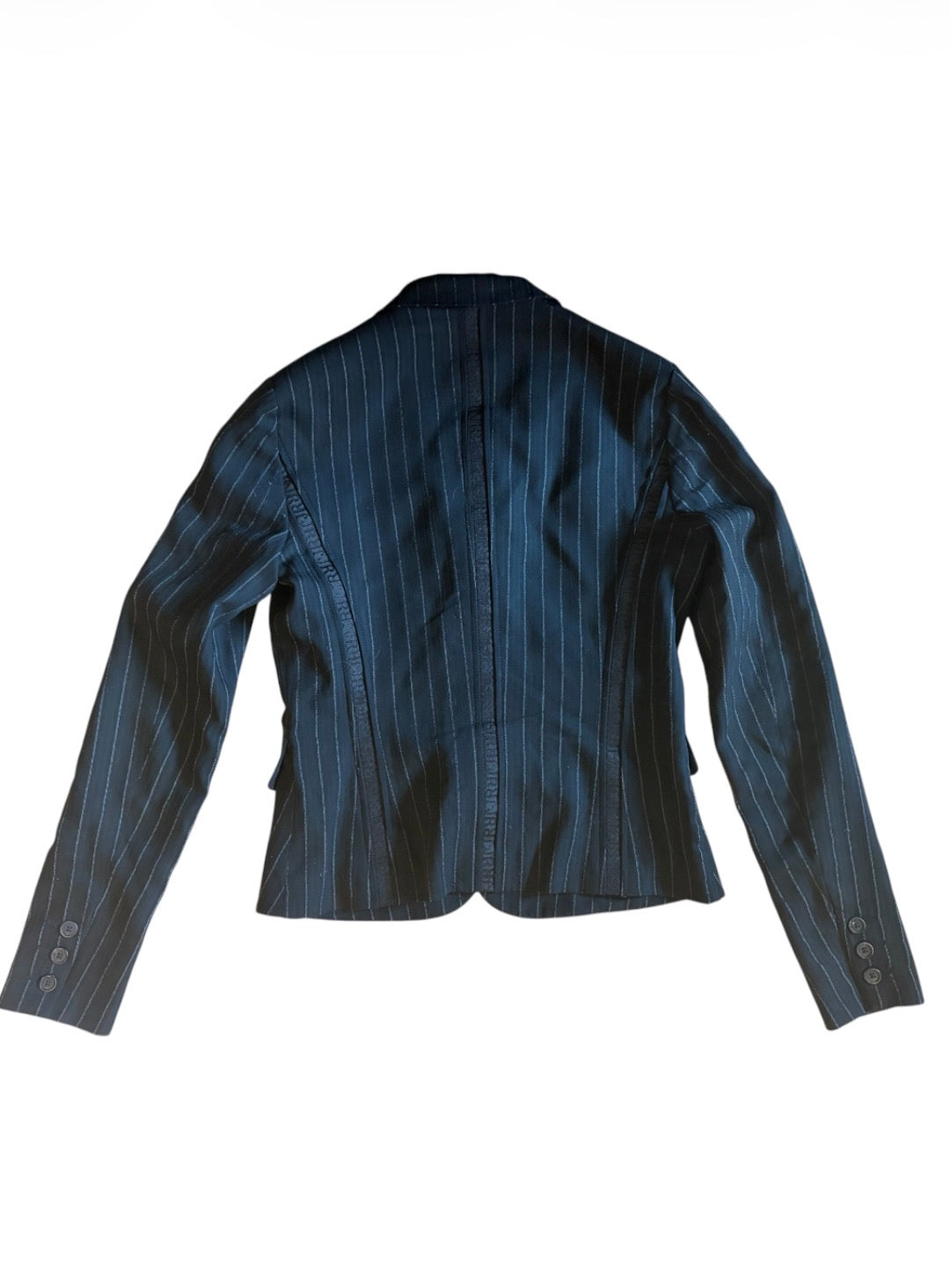 John Richmond dark pinstripe tailored blazer