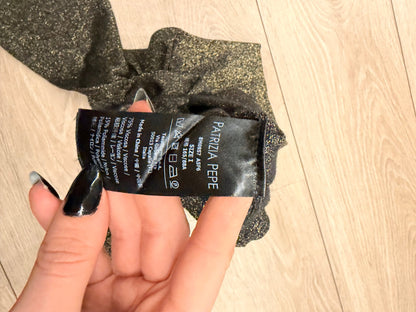 Fabric and size label