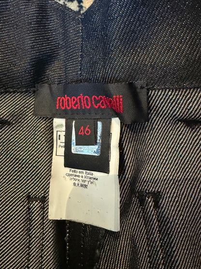 Roberto Cavalli AW07/08 metallic flared trousers view 7