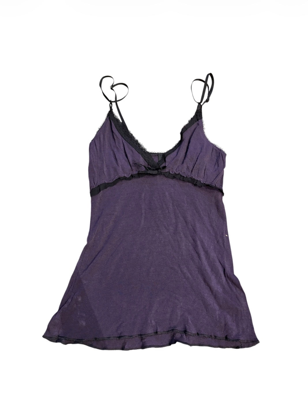 Zuki purple lace camisole